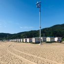 하나개해수욕장 -해변 앞 이미지
