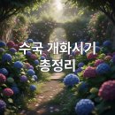 푸른잎유황족보쌈 | 수국 개화시기