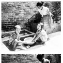 1961년 - 여름을 보내는 가정집의 풍경 이미지