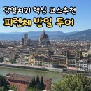 피렌체 여행 당일치기 산타마리아노벨라역 두오모 미켈란젤로 광장 반일 코스