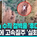 수직절벽 고속 질주 이미지