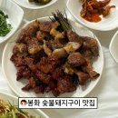 봉화 숯불돼지고기 맛집 솔봉숯불구이 후기