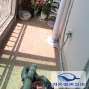 하수구막힘역류뚫음배관설비멘홀고압세척누수탐지옥상방수 | 울산 북구 천곡동 아파트 베란다 천장 누수 우수관 교체 방수 라온배관설비