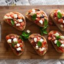 샌드위치와 브런치메뉴 이미지