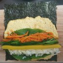 꼬마김밥과 밥대신 두부로 만든 김밥 이미지