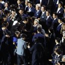 국민 임명식 참석한 문재인 전 대통령 이미지