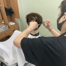 가족헤어커트 이미지
