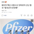 화이자 백신 사망사고 잇따르자 신난 중국 "중국산이 안전해" 이미지