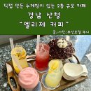 내대가든민박 | 경남 산청 대형 카페 엘리제커피 팥빙수와 수제청 에이드