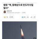 북한 오늘(3일) 동해상으로 탄도미사일 발사 이미지