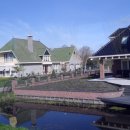 네덜란드풍차마을 이미지