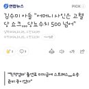 김수미 아들 "어머니 사인은 고혈당 쇼크…당뇨수치 500 넘어" 이미지