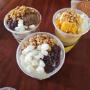 메가커피 신메뉴 팥빙젤라또파르페 팥빙팥빙파르페 순천성가롤로대로점