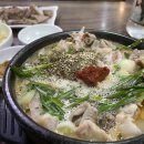 김치겉저리와 깍두기 국물이 좋은 머리고기 토종순대국: 용인 백암 중앙식당