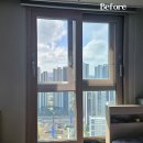 서홍동 태양아파트 앞 | 부산단열필름 남천 자이 아파트 3M NV35 거실 방 전체창 후기