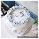 UR(목포시)-[청호로]-상-18 | 플라워&amp;레터링 첫돌케이크(butter cream first birthday cake) - 목포 주문제작 수제케이크 달담케이크