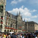 뮌헨의 마리엔 광장 이미지