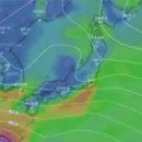 태풍 12호 '무이파' 한반도 서해안으로 북상 이미지