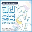 일자허리,골반교정-허리운동 이미지