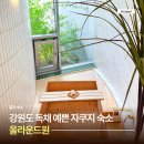 강원도 독채 숙소 올라운드원 오션월드 근처 예쁜 자쿠지 숙소