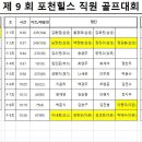 제 9회 포천힐스 직원 골프대회 이미지