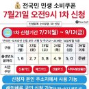 7월21일, 민생 소비쿠폰 이미지