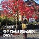 이쁜이세탁 | 경주 감산사 템플스테이 체험기 ㅣ 고즈넉한 가을 산사에서 보낸 1박 2일