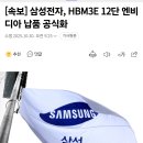 삼성전자, HBM3E 12단 엔비디아 납품 공식화 이미지