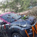 Nepal 결혼식 가는 차량 이미지