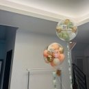 케이크하민 | 환갑파티 용돈풍선 , 떡케이크 후기｜부모님 반응은? 🎂🎈