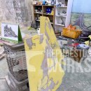 비행기조형물 이미지