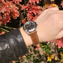 2834 | 해밀턴 시계줄 크래프츠클립 줄질 완료 카키필드 가죽 스트랩 구매 후기