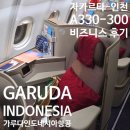 디자인덴탈랩 | ✈️[가루다인도네시아] 자카르타(CGK) - 인천(ICN) GA878편 A330-300 비즈니스 탑승 후기