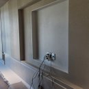 신리마을 중앙하이츠 8단지 | 김해 무타공 벽걸이TV 신리마을중앙하이츠8단지 TCL 98인치 매립 방식 설치기