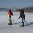 얼음낚시 시즌 개막 이미지