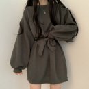 볼륨소매 스트링원피스 이미지