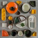 테트리스 찜닭 | 신혼그릇브랜드 오덴세 레고트 1년 사용 후기 장단점 오덴세 그릇세트로 테트리스 하기