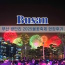 금빛인력공사 | 부산 불꽃축제 광안리 2025년 20회 현장 분위기는 어땠을까?