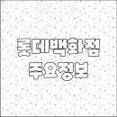롯데백화점 관악점 영업시간 휴무일 주차요금 층별안내 전화번호