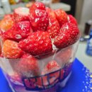 파리바게트(충남당진점) | 파리바게뜨 베리밤 케이크 겉딸속케 딸기 폭탄 케이크 구매 후기