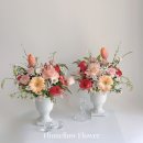 신산본리빙스텔 | [플라멜로] 이임식 취임식 화기 센터피스, 산본 테이블 장식