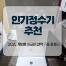 청호나이스정수기.메타정수기.휘카페.비데렌탈 | 2025 인기정수기 추천, 기능별 비교와 선택 기준 총정리