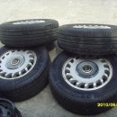 미쉐린 타이어 팝니다 95%이상 215-65-15 09년 36번쩨주 생산 톱니휠 포함 이미지