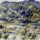 한국화(수묵 담채화) 이미지