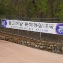 2011년 경순대왕 춘계 능향대제에서 부김산사랑 플래카드 이미지