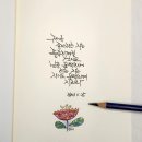 색연필 붓펜 그림 손글씨 이미지