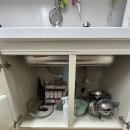 청라광명메이루즈아파트경로당 | 싱크대 절수페달 음식물탈수기 하츠제품으로 설치