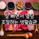 살 빼면서 혈당 조절하는 생활습관 이미지