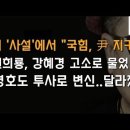 드디어 사설에서 "야당이 李 방탄하듯이 여당도 대통령 지켜라" 요구 나오기 시작 이봉규TV﻿ 이미지