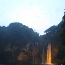 천지연 폭포 이미지